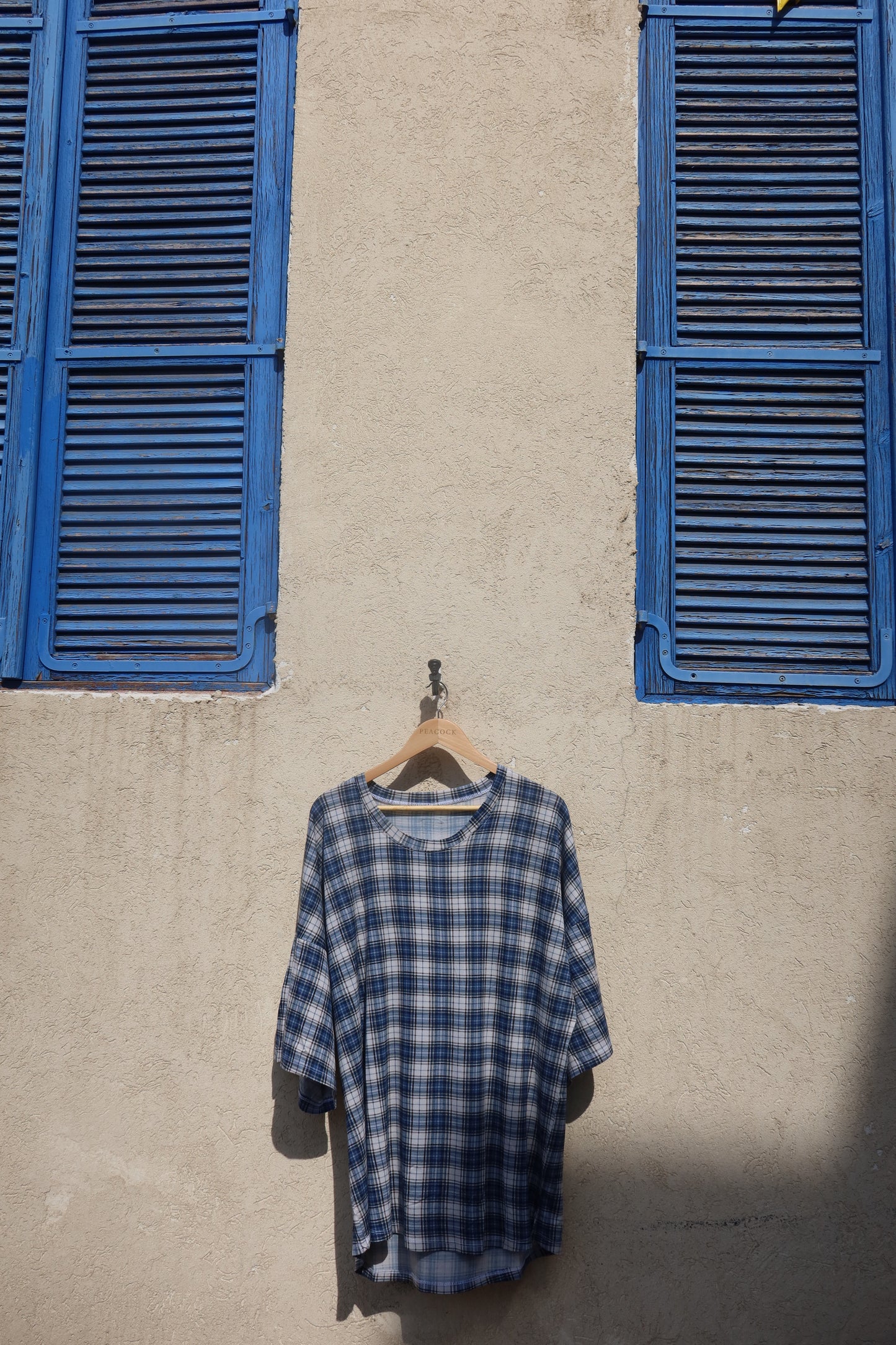 BLUE OVERSIZE SHIRT